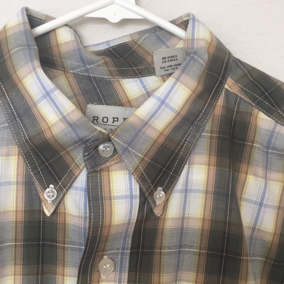 Men’s Roper Button Up Shirt - Picture 2 of 2